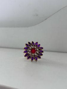 Boho Statement Flower Ring