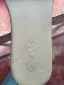 Chic Olive Green Slide Sandals