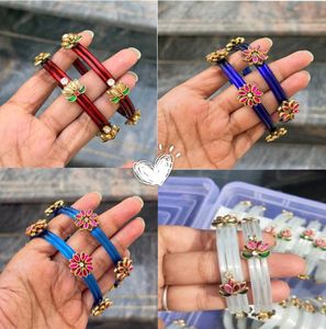 mattigajullu Glass Bangles Set any 4 sets