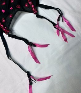 Black-pink Corset