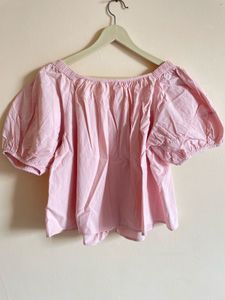 Pink Smocked Top