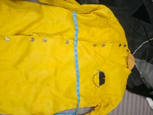 wedding partywear yellow kurta size 38