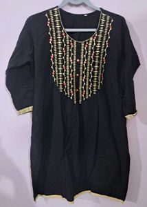 Black Kurta