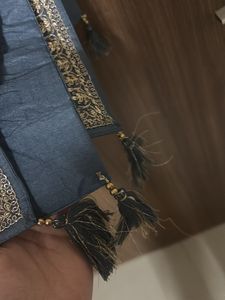 Elegant Grey Kurta Set with Dupatta