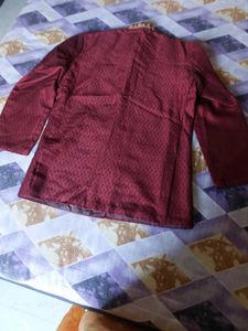 Burgundy Sherwani