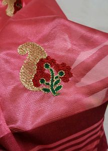 combo of 2 saree in pink colour