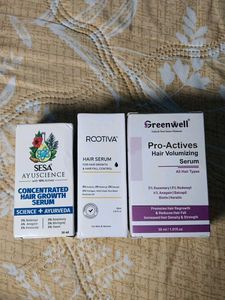 Rootiva, SESA & Greenwell Hair Growth Serum