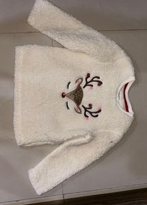 Cozy Reindeer Fleece Top