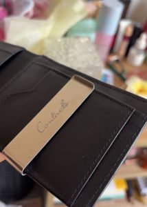 Classic Black Bifold Wallet