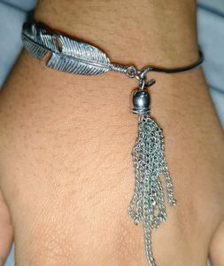 Boho Feather Tassel Bracelet