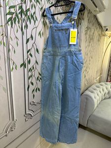 Light Wash Denim Overalls