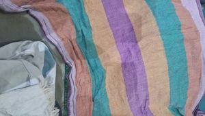 Elegant Peacock Print Dupatta