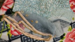 Stunning Blue Lehenga Choli Set