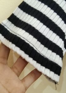 Black And White Body-con Dress