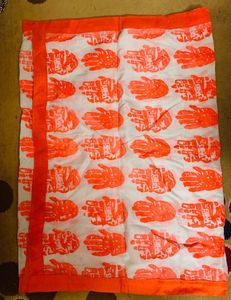 Hand Print Dupatta