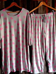 Heart🤍💓 Print co-ords set new