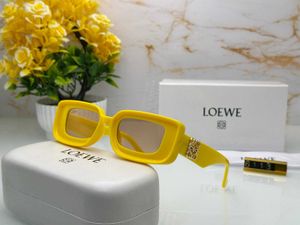 White Loewe Sunglasses