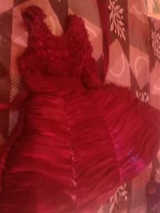 Beautiful wine Party Dress