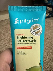 pilgrim vitamin C brightening gel face wash