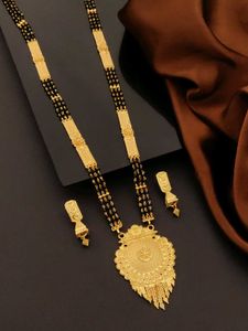 Elegant Gold Plated Mangalsutra Set
