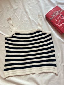 Striped Knit Tank Top