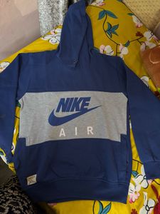 Air Blue & Grey Hoodie