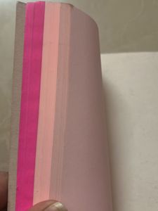 Multi Coloured Plain Pages Notebook