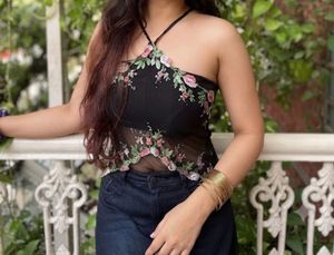Embroidered Full Net Stylish Long Kurti