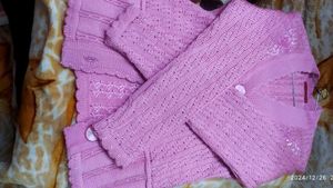 Pink Embroidery Cardigan 😍