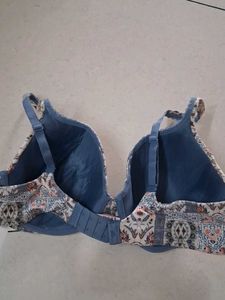 36D Boho Floral Print Bra
