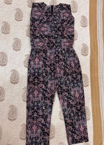 Boho Paisley Print Jumpsuit