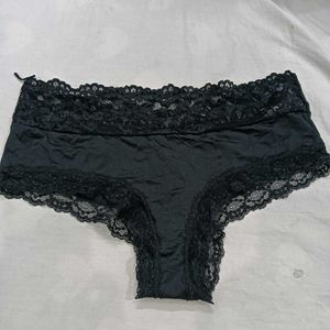 Black🥰 Lace Trim Briefs