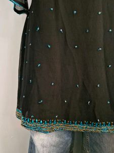 sequined desi y2k kurti