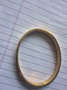Gold Tone Bangle Bracelet