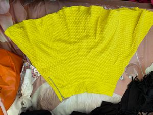 Vibrant Textured A-Line Mini Skirt