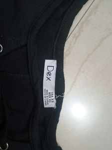 Black Sleeveless Casual Dress