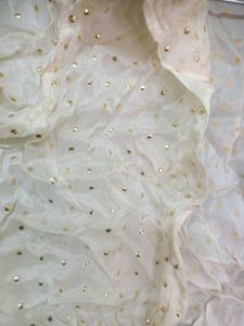 Cream Blouse with Button Detail