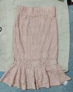 Elegant Lace Mermaid Skirt