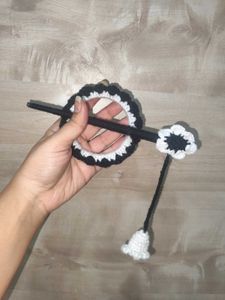 Handmade Crochet Hair Stick