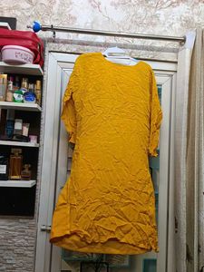Mustard Embroidered Kurta for Haldi Ceremony