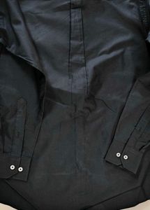 Classic Black Button-Down Shirt