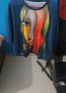 Abstract Face Tee
