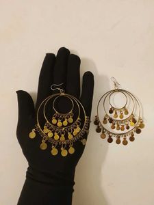Boho Chandelier Hoop Earrings