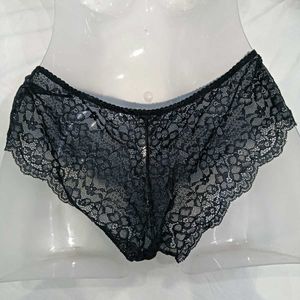 Lace🪔 Briefs - Black