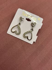 Heart Dangle Earrings