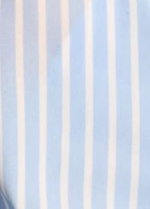 Blue &amp; White Striped Wrap Shirt