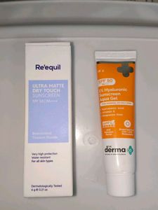 Skincare products combo