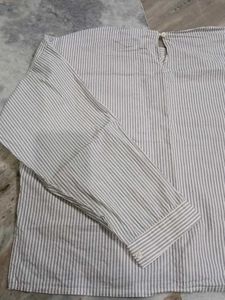 Striped Casual Women's Top