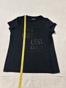 Kappa Black Graphic T-Shirt