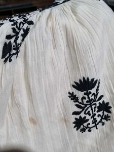 Beautiful Black Anarkali with mirror work